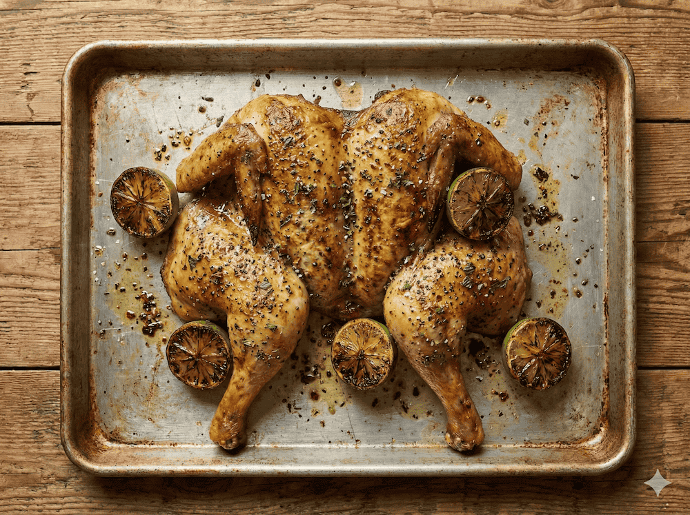 Spatchcocked Chicken