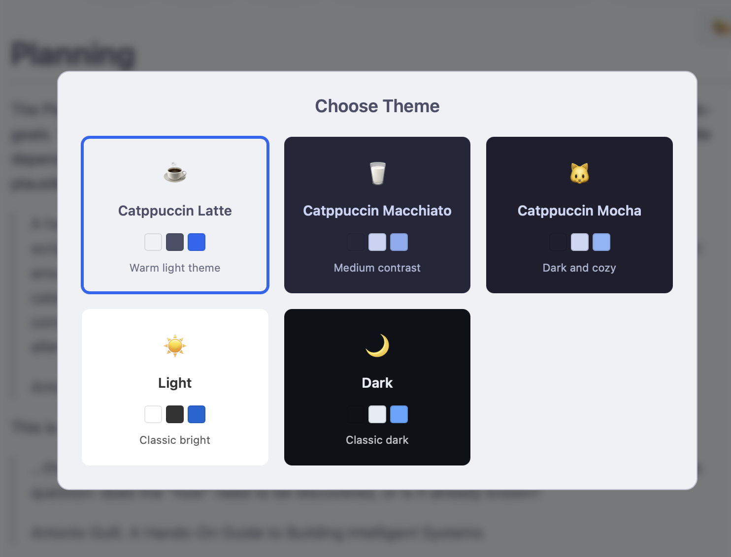 Theme Picker