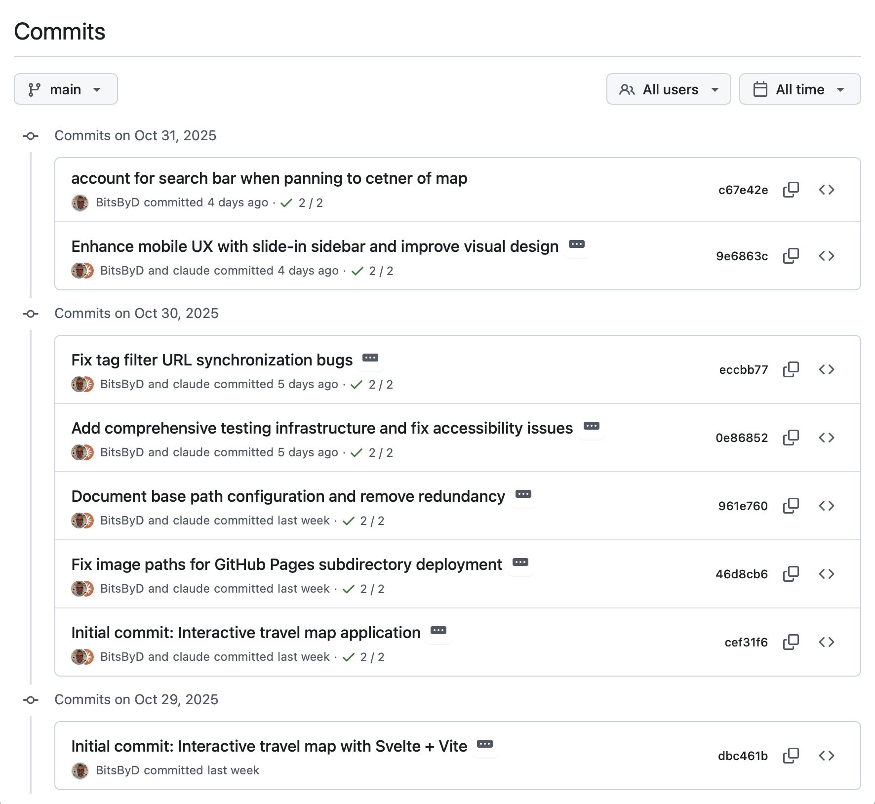 changesets on the mapsicle repo in github